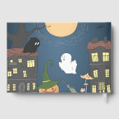 Wensen voor Baby | Schattigee kleine heks Baby sho Gastenboek (Achterkant)