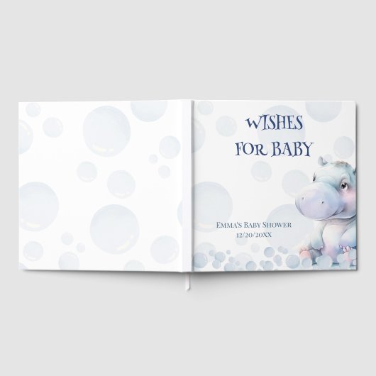 Wensen voor Baby shower Gastenboek (Volledig)