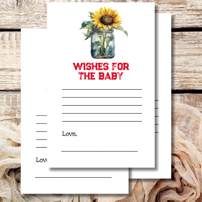 Wensen voor baby shower spel BBQ Baby shower Thema (Creator heeft geüpload)