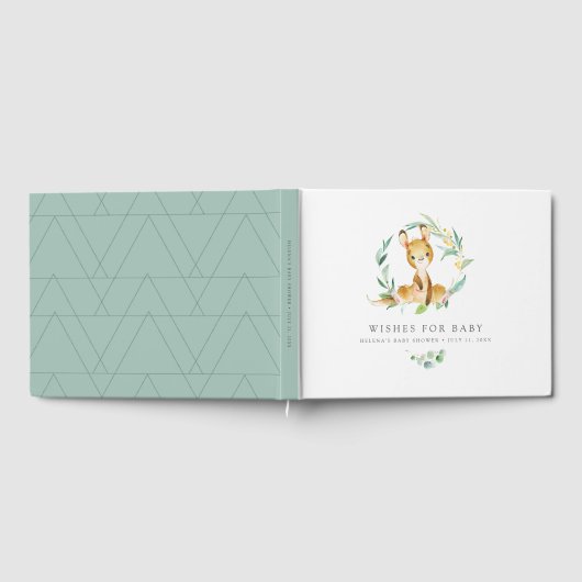Wensen voor Baby | Struik Baby Kangaroo Baby showe Gastenboek (Volledig)