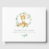 Wensen voor Baby | Struik Baby Kangaroo Baby showe Gastenboek (Voorkant)