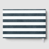 Wensen voor Baby | Waterverf Whales Baby shower Gastenboek (Achterkant)