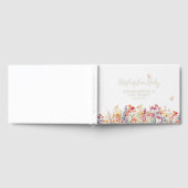 Wensen voor Baby! Wildflower Gastenboek (Volledig)