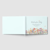 Wensen voor Baby! Wildflower Gastenboek (Volledig)