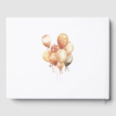 Wensen voor Baby Woodland Baby shower Gastenboek (Achterkant)