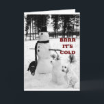 WENSEN VOOR CHRISTMAS VAN KOUD SNOWMAN FEESTDAGEN KAART<br><div class="desc">BEDANKT OM TE STOPPEN MET EEN VAN MIJN ACHT STORES EN MERRY CHRISTMAS VOOR JE!</div>