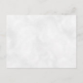 Wensen voor de Baby Christmas Santa Baby shower Briefkaart (Achterkant)