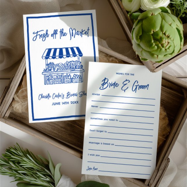 Wensen Voor De Bruid & Bruidegom Bruidsfeest Spel (Wishes For The Bride & Groom Bridal Shower Game)