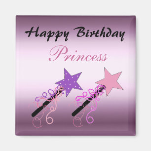 Wensen voor de verjaardag van een prinses magneet