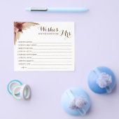 Wensen voor het bruidsfeest van de aanstaande mevr flyer (Enkel)