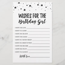 Wensen voor het verjaardagsfeest spel voor het mei