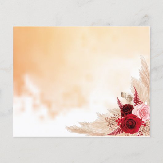 Wensen voor het vrijgezellenfeest van de aanstaand flyer (Achterkant)