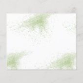 Wensen voor spoedig mevrouw Eucalyptus  Showerkaar Flyer (Achterkant)