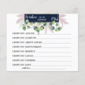 Wensen voor spoedig mevrouw Pampas Gras Bruiloft K Flyer (Voorkant)