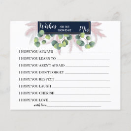 Wensen voor spoedig mevrouw Pampas Gras Bruiloft K Flyer