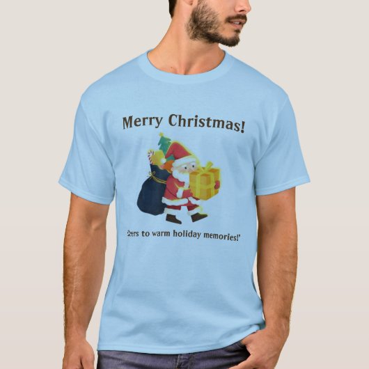 Wensen Vrolijk kerstcadeau voor uw geliefde t-shir T-shirt (Voorkant)