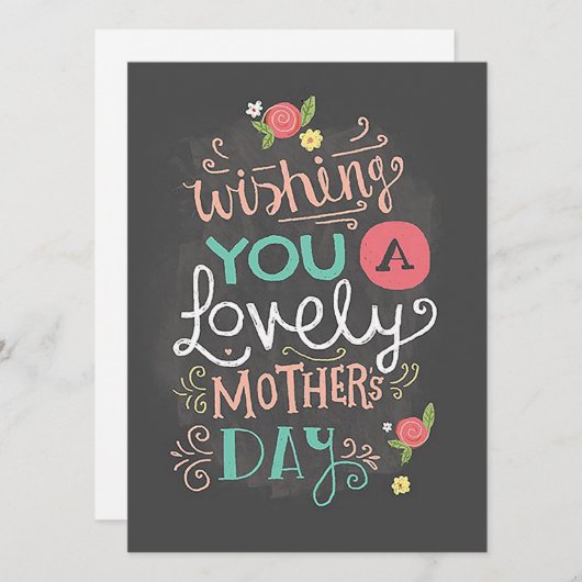 Wensend aan Jou Feestdagenkaart (Voorkant / Achterkant)