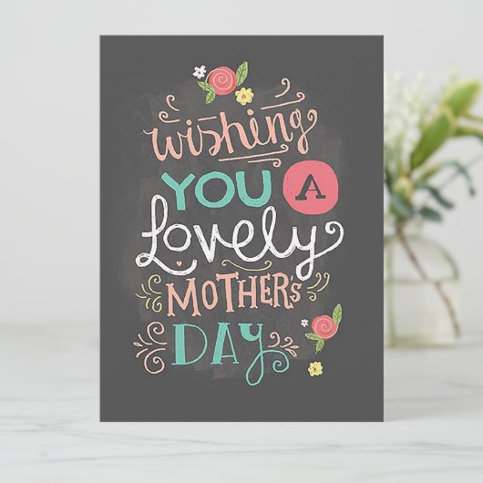 Wensend aan Jou Feestdagenkaart (Staand voorkant)