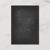 Wensend Goed Bloemen Rustiek Mason Jar Chalk Informatiekaartje (Achterkant)