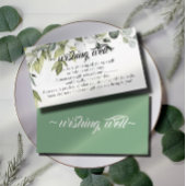 Wensend Goed voor Eucalyptus Thema Bruiloft Informatiekaartje