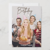 Wensend jou geluk, liefde en succes kaart (Voorkant)