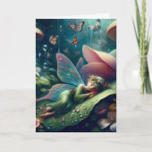 Wensend u een dag vol magie en wonder kaart (Voorkant)