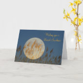 Wensend u een heilige Samhain Kaart (Gele Bloem)