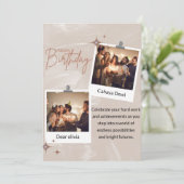 Wensend u geluk, liefde en succes kaart (Staand voorkant)