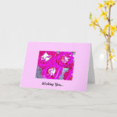 Wensend u….Gelukkige Verjaardag Kaart (Gele Bloem)