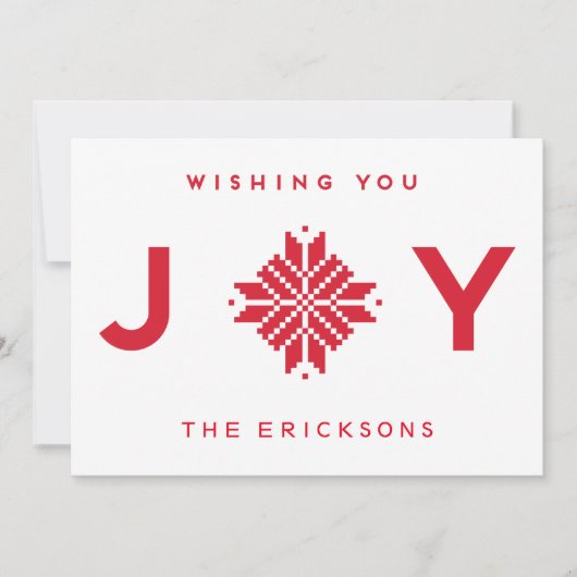 Wensend u Gepersonaliseerde de Vakantie van Feestdagenkaart (Voorkant)