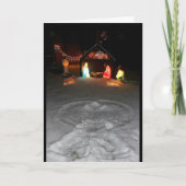 Wensend u Heilige Kerstmis Feestdagen Kaart (Voorkant)