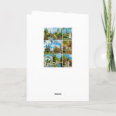 Wensend u joyous Kerstmis, Vintage Wenen Feestdagen Kaart (Achterkant)