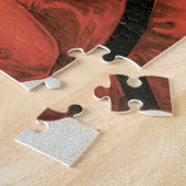 Wensend u kerstvreugde door Ellen Clapsaddle Legpuzzel (Zijkant)