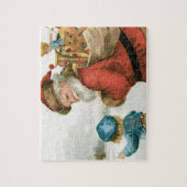 Wensend u kerstvreugde door Ellen Clapsaddle Legpuzzel (Verticaal)