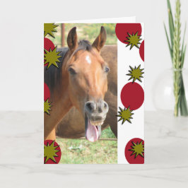 Wensend u veel lach! feestdagen kaart