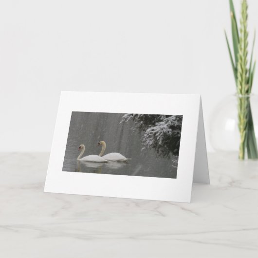 Wensend u zeer Vrolijke Kerstmis Feestdagen Kaart (Voorkant)