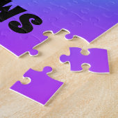 Wensend Zonneschijn Regenboog Legpuzzel (Zijkant)