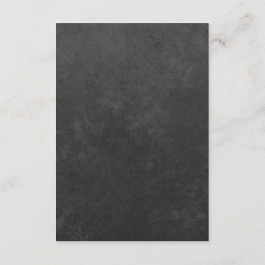 Wensende goed rustieke zonnebloemen krijtbord informatiekaartje (Achterkant)