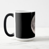 Wensende reuzenmaanfase NASA-afbeeldingen Magische Mok (Links)