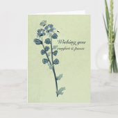 Wensende u Comfort en Vrede sympathiekaart Kaart (Voorkant)