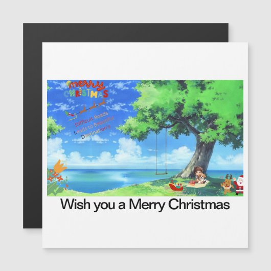 Wenskaart (Voorkant / Achterkant)