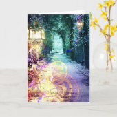 Wenskaart 17 kaart (Gele Bloem)