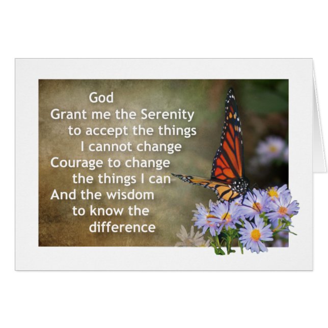 wenskaart 17r voor serenity gebed (Voorkant Horizontaal)