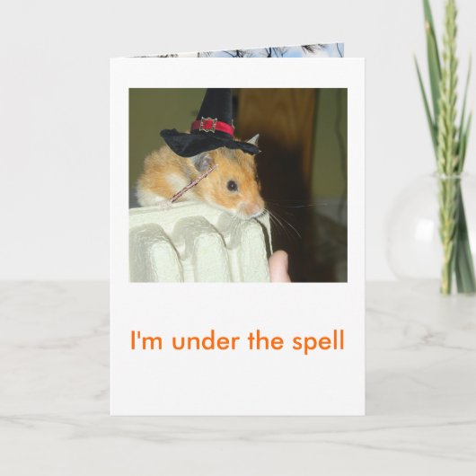 Wenskaart 1 van Halloween Kaart (Voorkant)