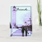 Wenskaart 1 van vrienden kaart (Voorkant)