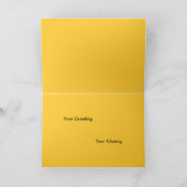 Wenskaart 2 sterren kaart (Binnen)