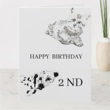 Wenskaart 2ND voor kinderen