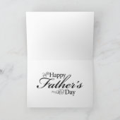 Wenskaart 3 van de Dag van vaders Kaart (Binnen)