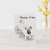 Wenskaart: aan jou denken kaart (Gele Bloem)