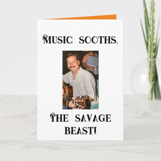 Wenskaart aan show dat speciaal iemand is die je a kaart (Voorkant)